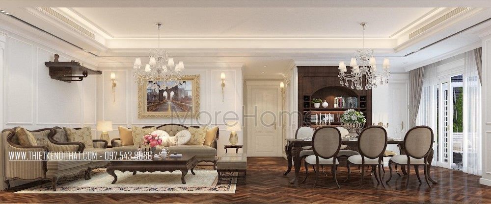 Thiết kế nội thất chung cư Hei Tower